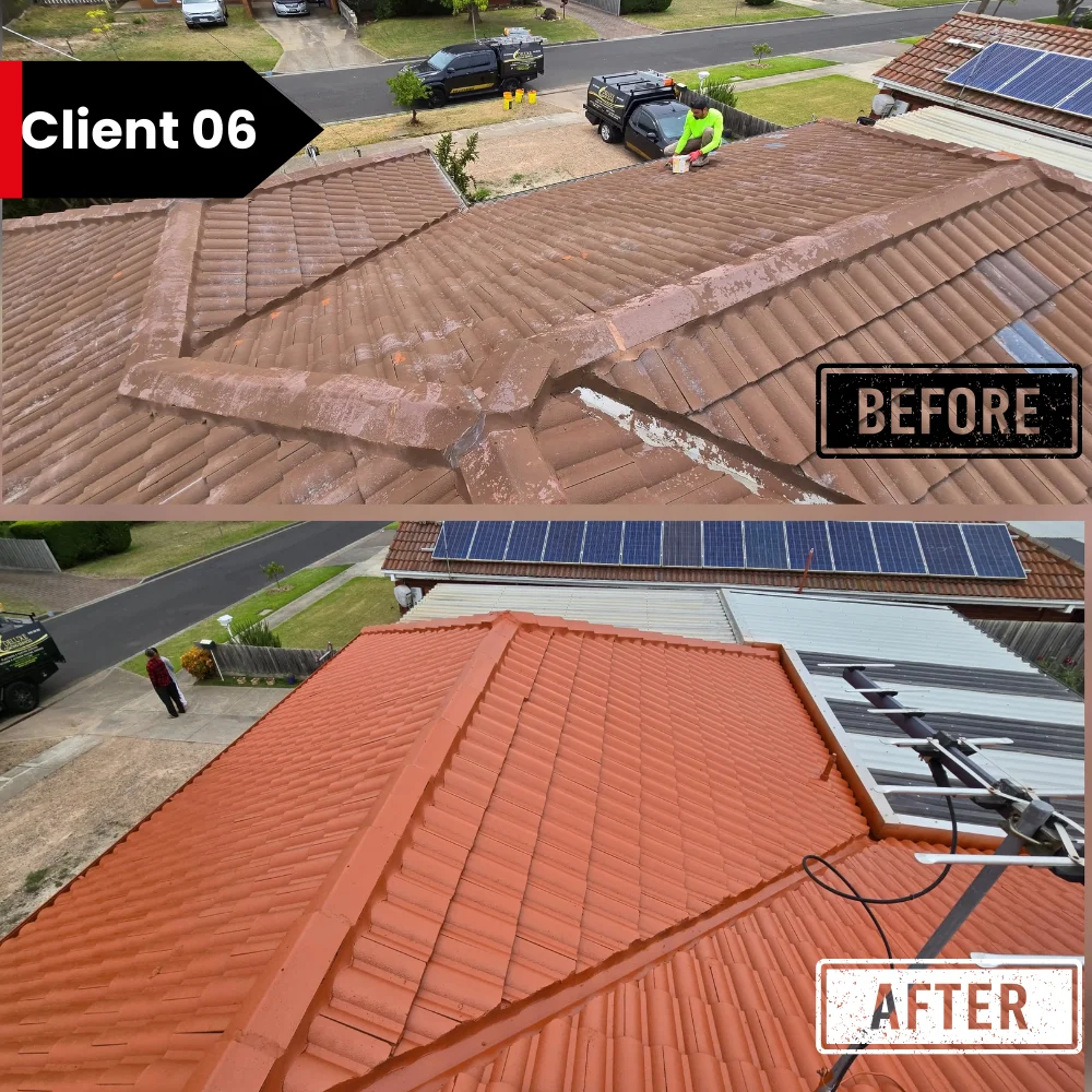Residential painting Melbourne - before and after