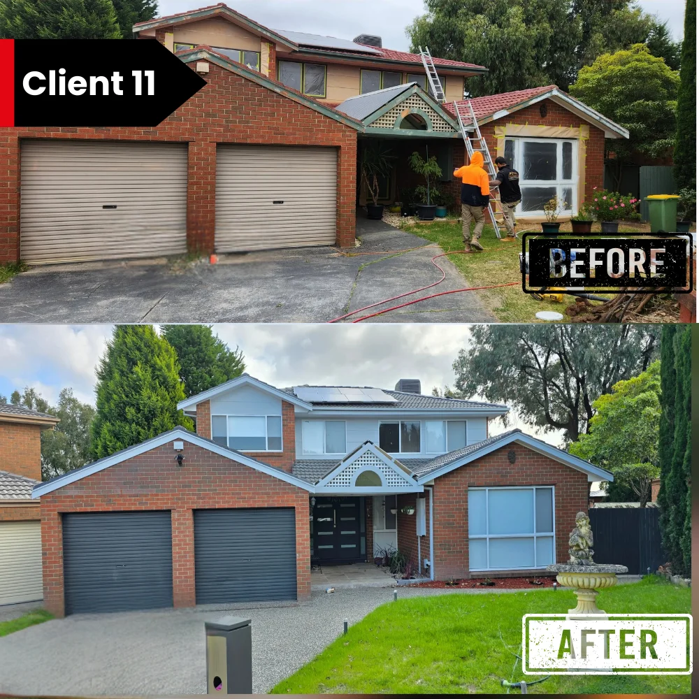 Exterior residential painting Melbourne