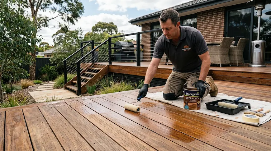 Deck staining melbourne